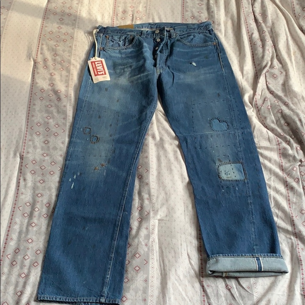 Levi’s 1947 501 Jeans made w/ Cone Selvedge Denim